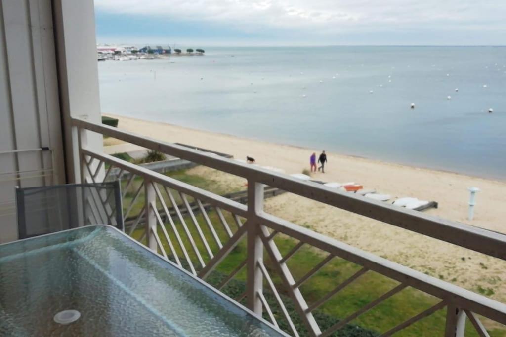 T2 1Ere Ligne Loggia Vue Mer 180 ° Parking อาร์กาชง ภายนอก รูปภาพ